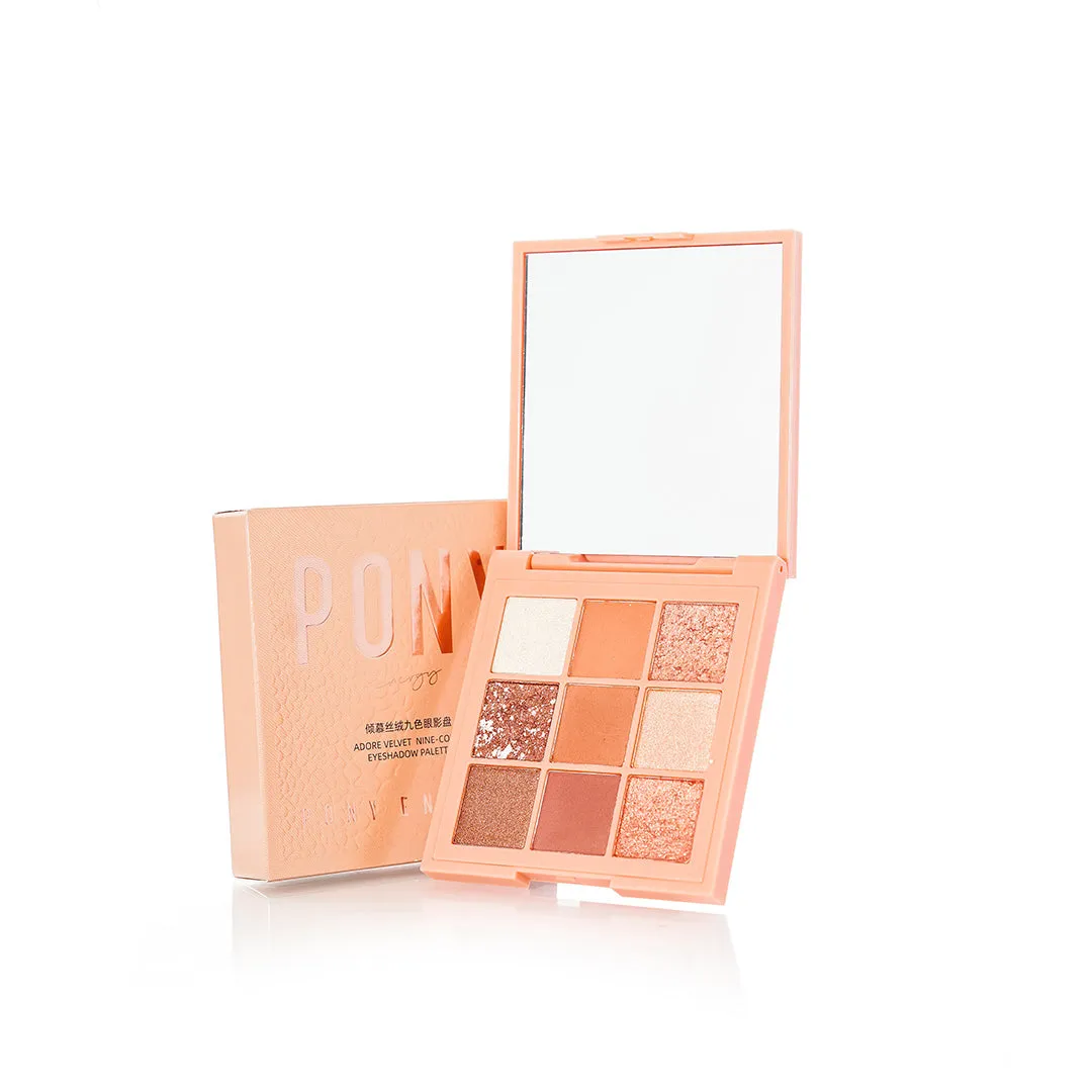 Adore Velvet Nine Color Eyeshadow Palette