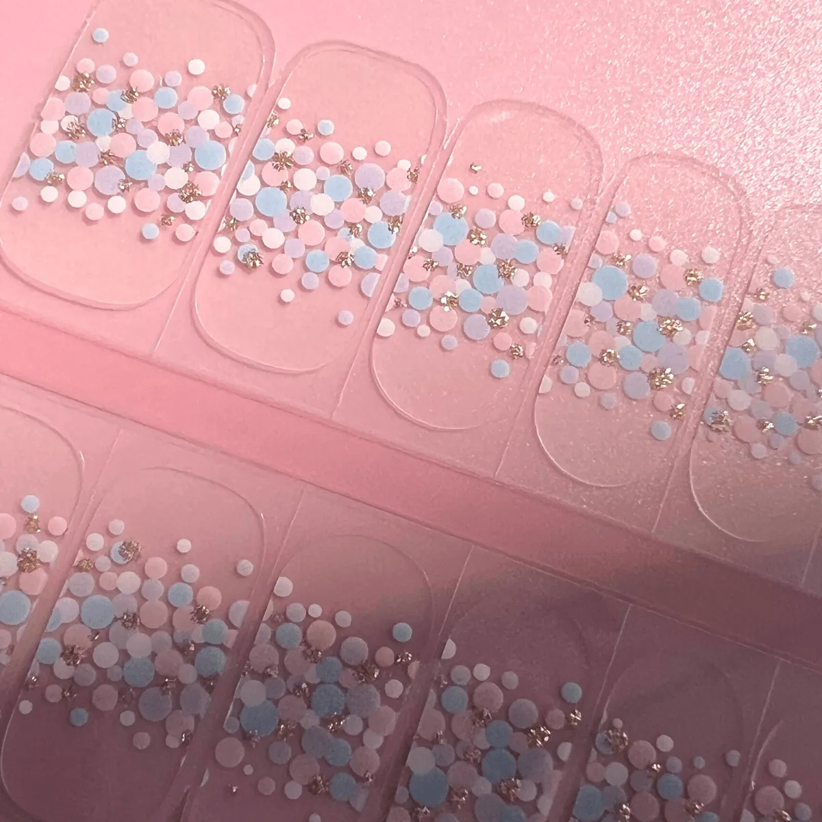 Confetti Fun | Jellies DIY Soft Semi Cured Gel Nail Wraps
