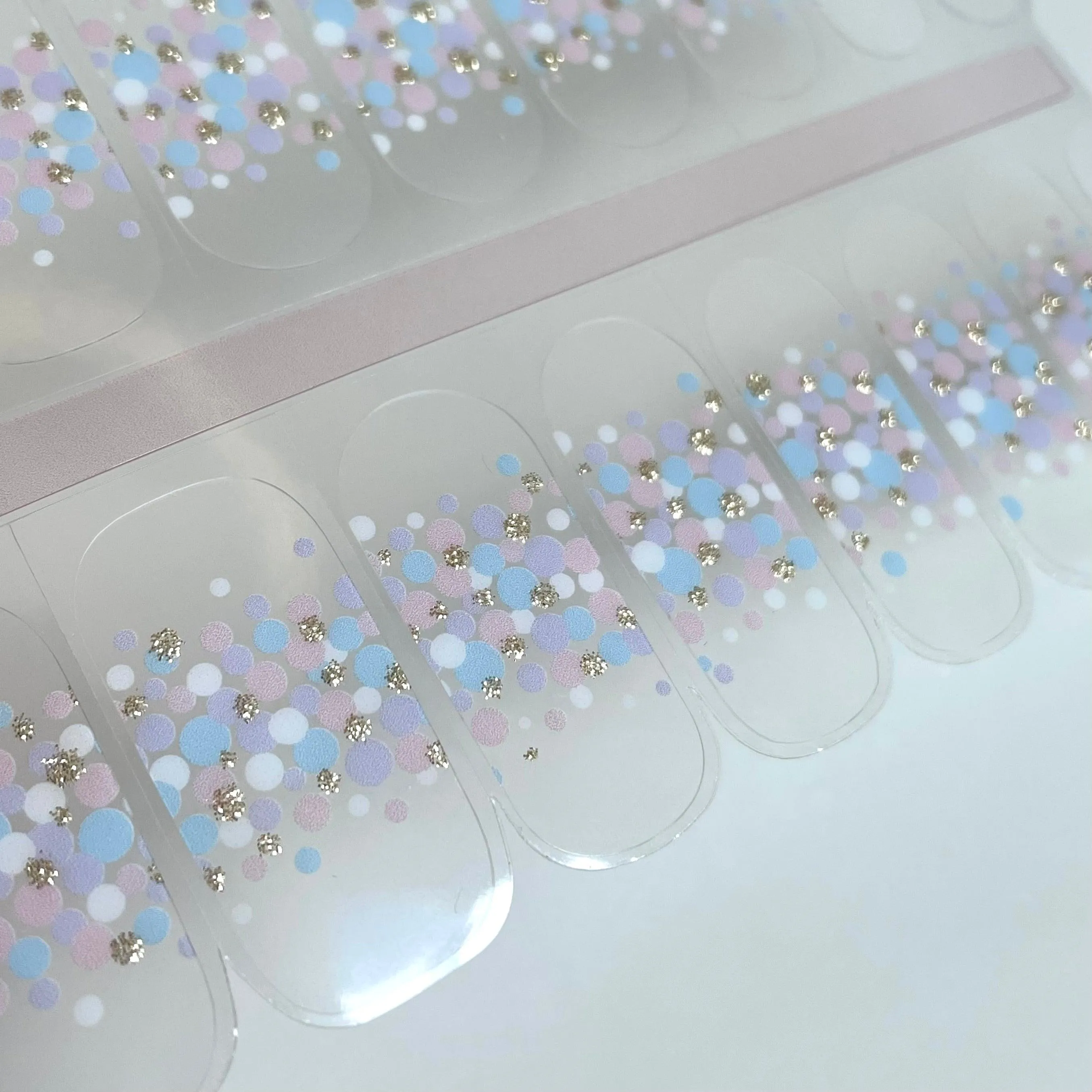 Confetti Fun | Jellies DIY Soft Semi Cured Gel Nail Wraps