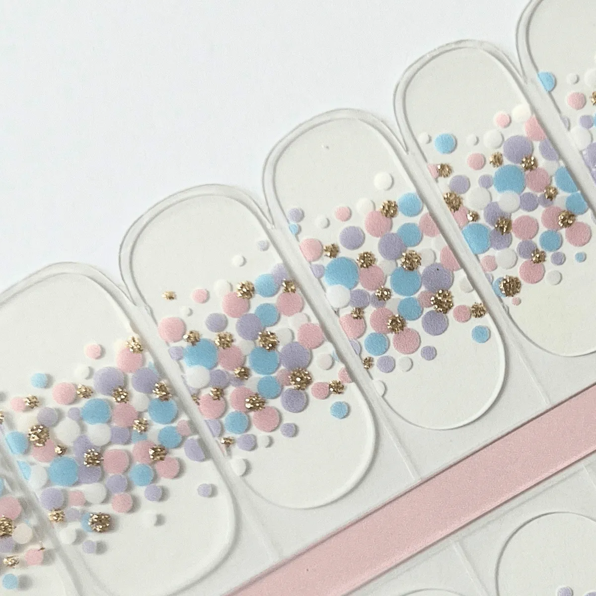 Confetti Fun | Jellies DIY Soft Semi Cured Gel Nail Wraps