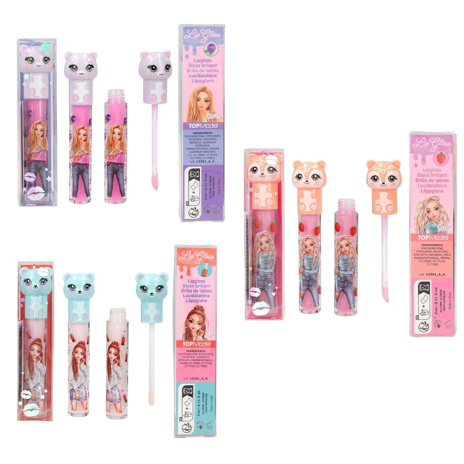 Depesche TopModel Lipgloss Animal Beauty And Me