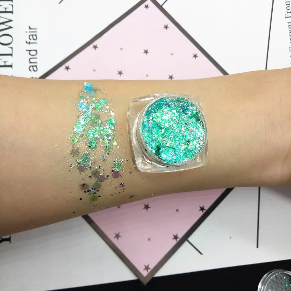Diamond Sequins Long Lasting Shimmer Glitter Mermaid Sequins Eyeshadow