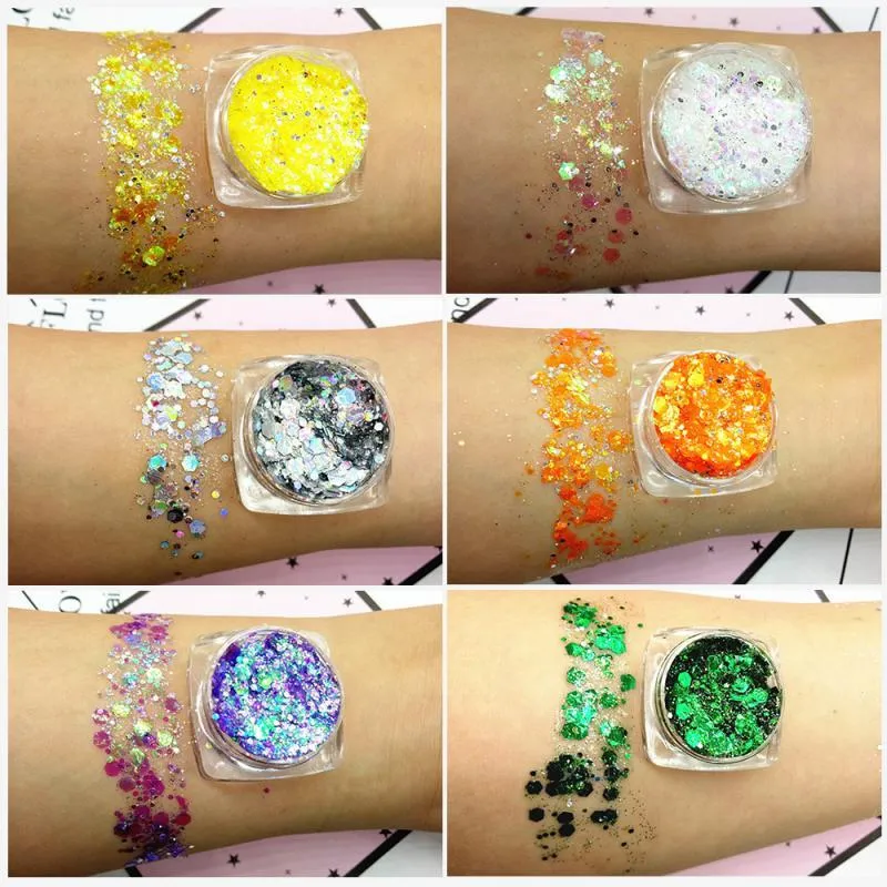 Diamond Sequins Long Lasting Shimmer Glitter Mermaid Sequins Eyeshadow
