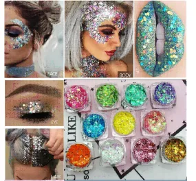 Diamond Sequins Long Lasting Shimmer Glitter Mermaid Sequins Eyeshadow