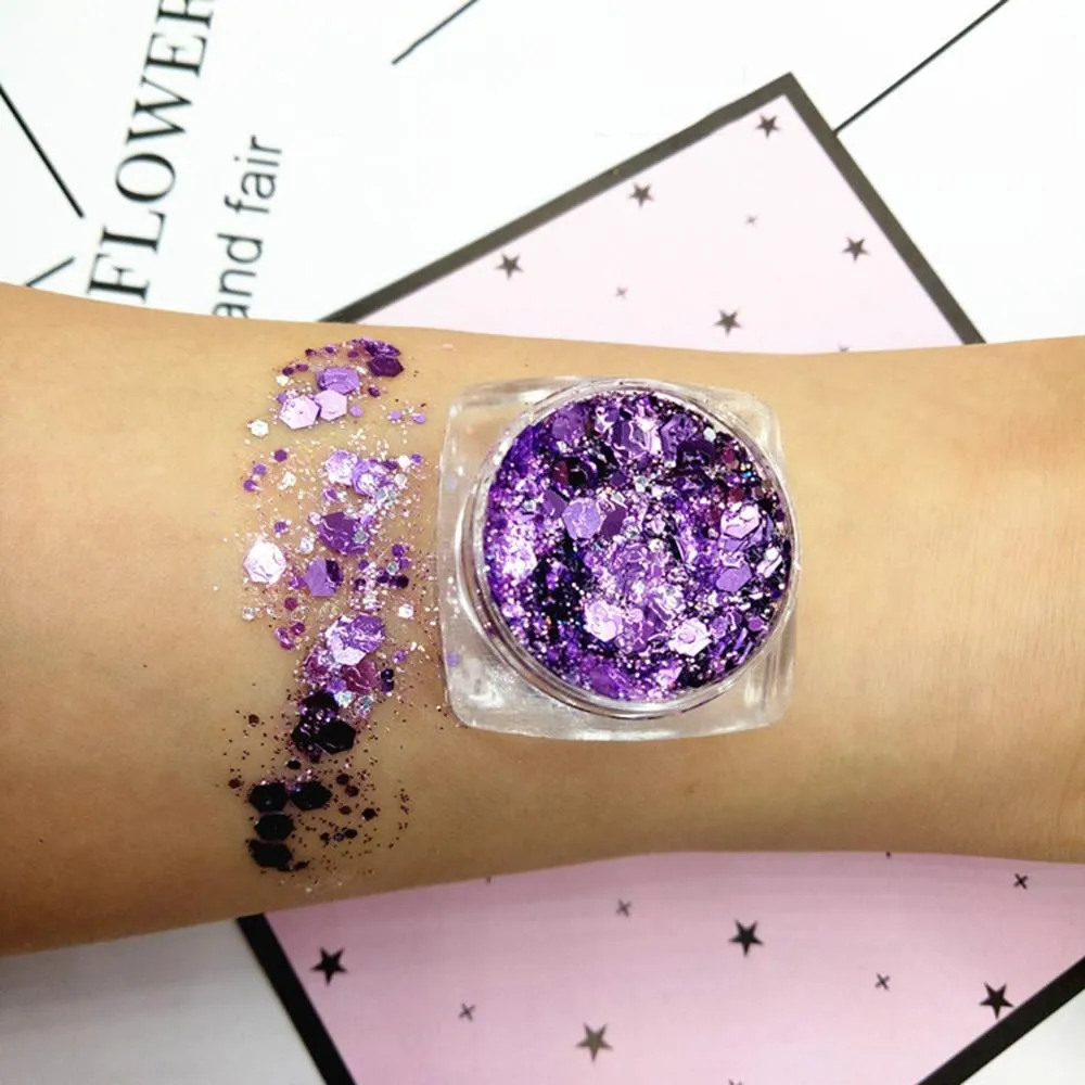 Diamond Sequins Long Lasting Shimmer Glitter Mermaid Sequins Eyeshadow