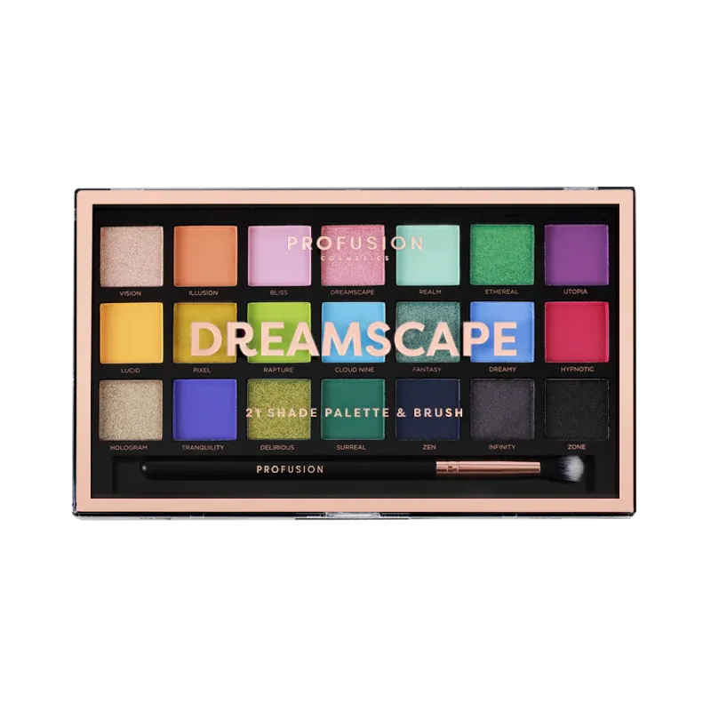 Dreamscape 21 Shade Palette & Brush