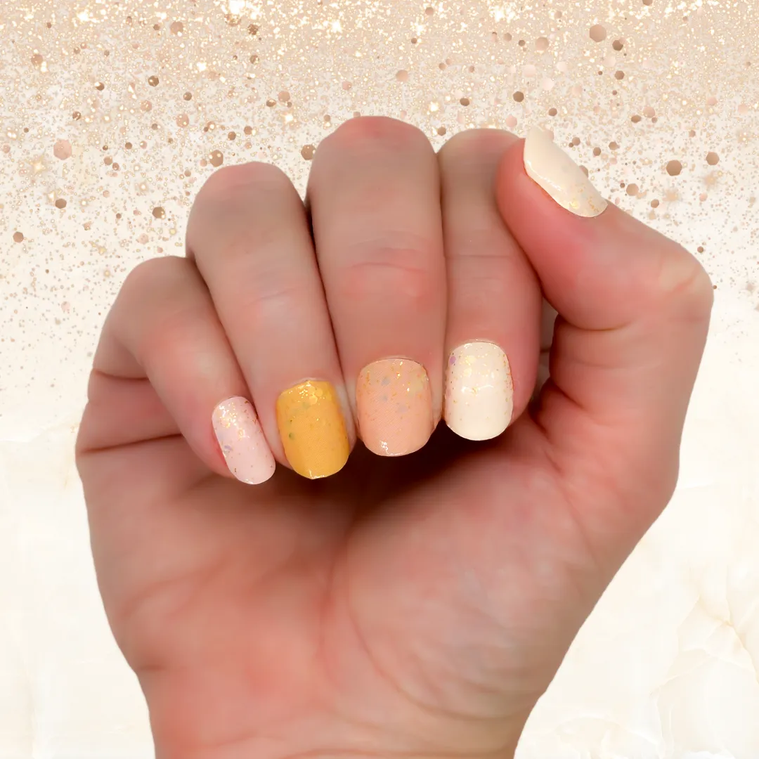 Nail Wrap - Peachy Gleam