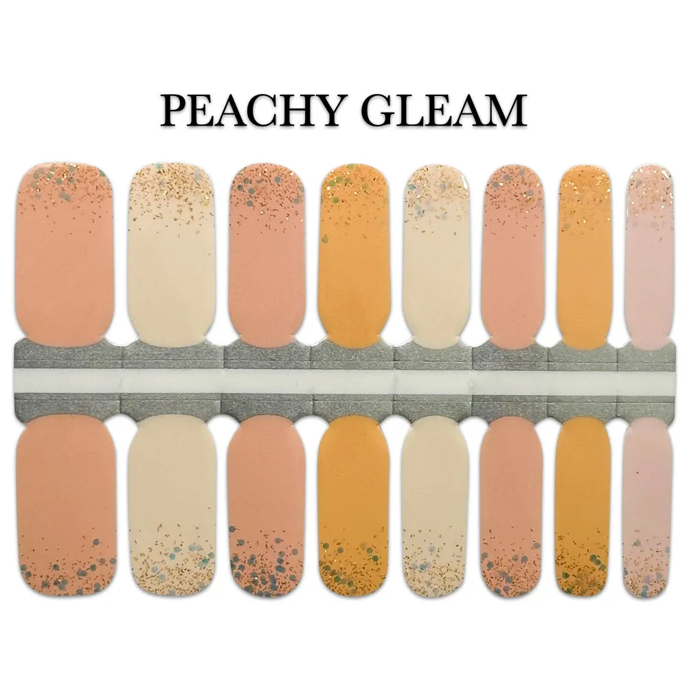 Nail Wrap - Peachy Gleam