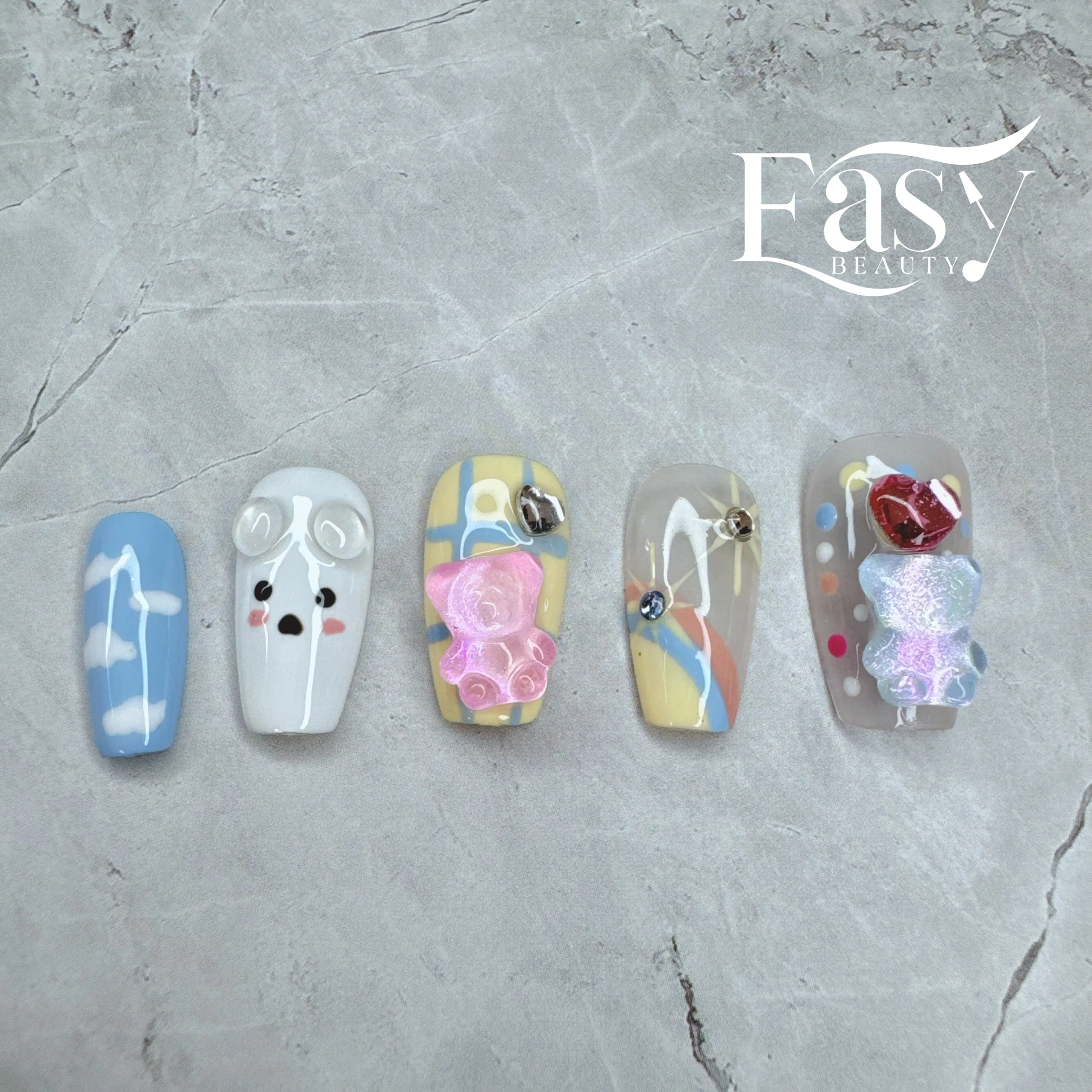 Playful Pals Nail Wraps - Bold Series
